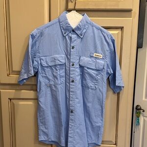 Magellan Men's Light Blue Button Down Shirt